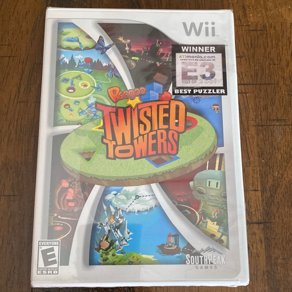 Roogoo: Twisted Towers - Nintendo Wii, Action packed puzzle racing games